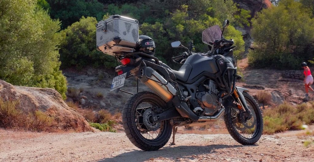 Adventure awaits with the Honda Africa Twin motorcycle